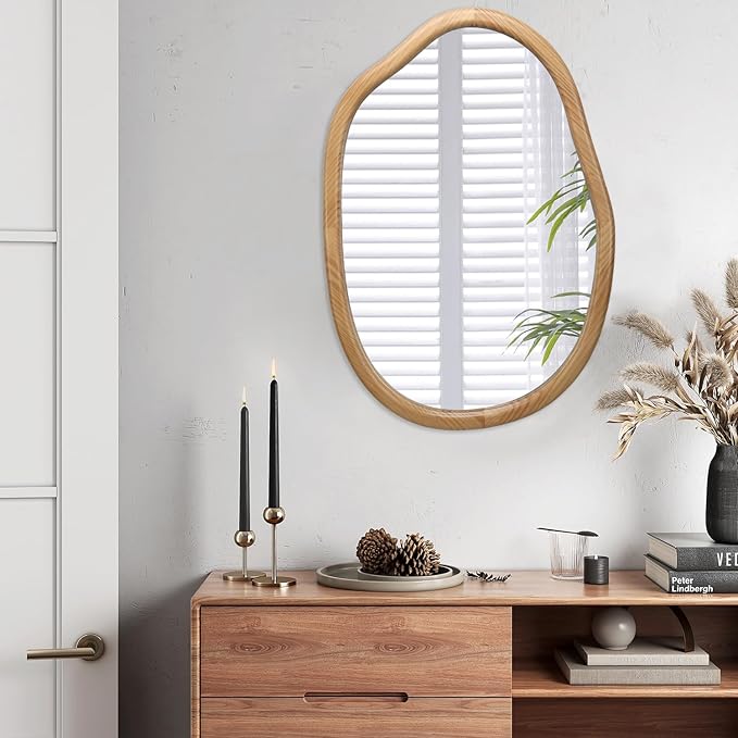 Irregular Mirror for Bathroom Vanity & Wall Decor - Asymmetrical Wall Mirror