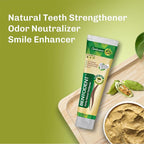 BENTODENT Fluoride Free Remineralizing Calcium Bentonite Clay Toothpaste - Cardamom Flavor Natural Toothpaste, Mint-Free, 3.52 oz - Ideal for Sensitive Teeth & Whitening with Toothbrush