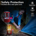 Candle Lantern, Camping Gear for Campers Use, Without Candles