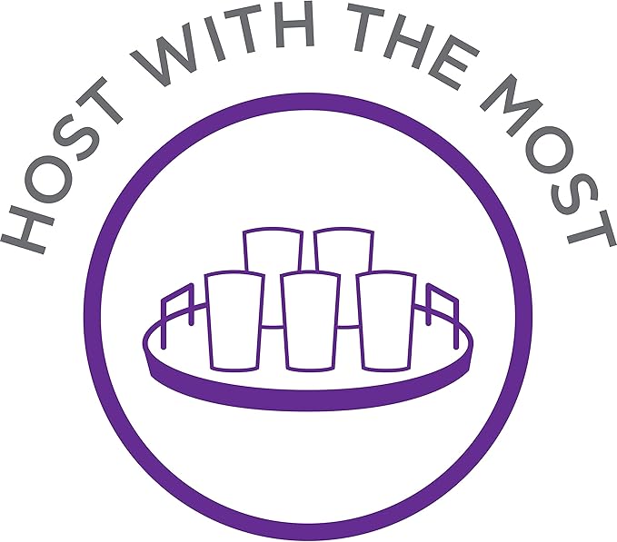 Libbey All-Purpose Wine Party Glasses, 12.75-ounce, Set of 12