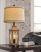 23.75" Farmhouse Dual USB Charging Ports 3-Way Dimmable Touch Control Table Lamp with Nightlight Vintage Modern Lamps for Living Room Bedroom