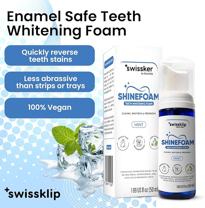 Swissklip Teeth Whitening Foam Toothpaste Also a Teeth Whitener in The Market I We Offer Best Teeth Whitening Products for Professional Teeth Whitening Kit (2)