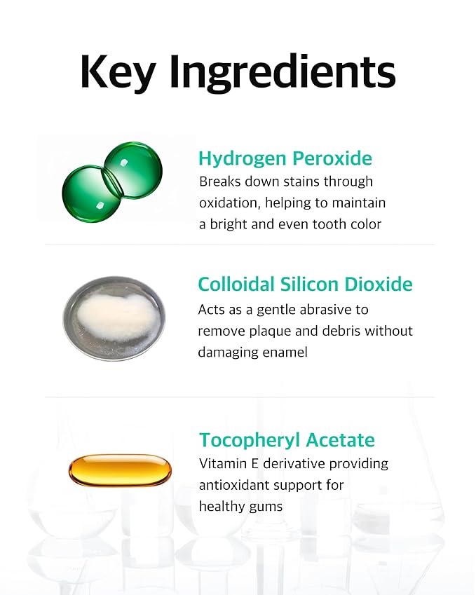 Live Orals Whitening Toothpaste 80g x 5 Units - Fluoride-Free Stain Removal, Strengthens Enamel, Natural Ingredients, Fresh Mint Flavor