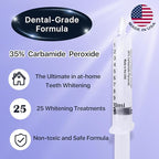 American Teeth Whitening Kit, Teeth Whitening Gel, Pen, Whitening Trays with Light, 25 Uses, Whiten Up to 8 Shades in 1 Week, 2025 Powerful Teeth Whitener
