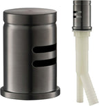 KRAUS Dishwasher Air Gap in Spot Free Black Stainless, KAG-2SFSB