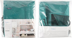 Surblue Caddy Hanging Organizer Bedside Storage Bag for Bunk and Hospital Beds, Teal, L