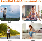 Heated Waist Belt - Cordless Heating pad for Back Pain Relief Lower Back,Electrical Heating Rechargeable Battery Powered