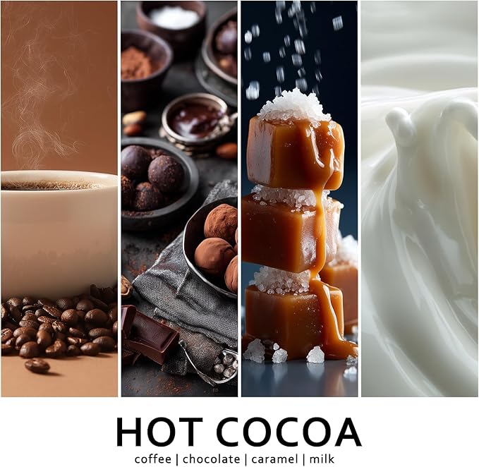 Set of 6 Fall Scented Candles 9 oz Aromatherapy Non Toxic Soy Wax Birthday Candles for Halloween Christmas Easter, Birthday Gifts for Women Men Back to School Gifts for Students, 6 Warmful Scents