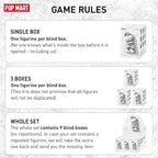 POP MART HIRONO Reshape Series Figures, 9PCs HIRONO Blind Box Figures, Random Design Action Figures Collectible Toys Home Decorations, Holiday Birthday Gifts for Girls and Boys, Whole Set
