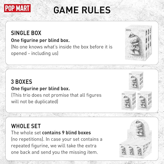 POP MART HIRONO Reshape Series Figures, 9PCs HIRONO Blind Box Figures, Random Design Action Figures Collectible Toys Home Decorations, Holiday Birthday Gifts for Girls and Boys, Whole Set