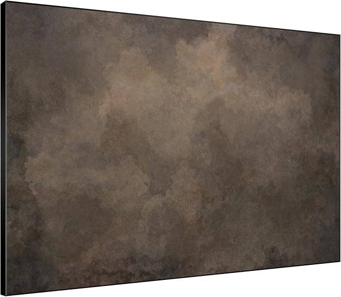 SIGNWIN 46"x60" Extra Large Framed Wall Art Neutral Cloudy Abstract Illustration, Soft Atmospheric Design for Home Living Room Bedroom Decor (Frame Assembly Required)