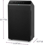 WINIX 5520 Air Purifier for Home Large Room Up to 1882 Ft² in 1 Hr With Air Quality Monitor, True HEPA, High Deodorization Carbon Filter and Auto Mode, Captures Pet Allergies, Smoke, Dust.