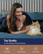 Pawque Super Soft Cozy Throw Blanket King Size for Couch Bed, Fluffy Sherpa Fleece Reversible Thick Warm Fuzzy Blanket for All-Season, 3D Checkered Jacquard Decorative Blankets, Navy Blue, 108"x90"