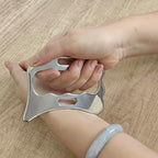 BYYDDIY SD 2 in 1 Stainless Steel GuaSha Muscle Scraper Tools Set,Scar Tissue Tool,Physical Therapy Tools,Muscle Scraping Tool,Massage Scraper,IASTM Tools,Soft Tissue Massage Tool (SD2)