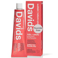 Davids Fluoride Free Kids & Adults Toothpaste, Teeth Whitening, Antiplaque, SLS (Sulfate) Free, Promotes Enamel Health, Mouth & Gum Detox, Natural Strawberry Watermelon, 5.25oz