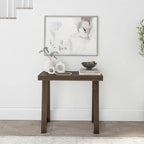Plank+Beam Solid Wood Console Table, 36 Inch, Sofa Table, Narrow Entryway Table for Hallway, Behind The Couch, Living Room, Foyer, Easy Assembly, Walnut