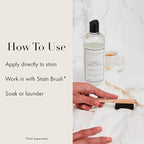 The Laundress Stain Solution, Laundry Stain Treatment, Stain Remover for Makeup, Red Wine, Coffee, Grass, & More, 16 Fl Oz