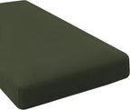 H.VERSAILTEX Super Stretch Individual Chaise Cover Sectional Couch Covers for L Shaped Sofa Both Left/Right Featuring Thick Jacquard Textured Twill Fabric (1 Piece Chaise Cover, Olive)