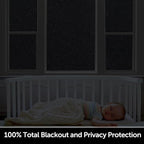 HIDBEA Blackout Window Film,100% Light Blocking Room Darkening Window Privacy Film,Frosted Glass Window Film Heat Control, Removable Window Cover Tint for Day Sleep (Black,23.6in x 6.5ft)