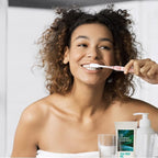 Desert Essence Tea Tree Oil & Neem Toothpaste - Fluoride-Free, Gluten-Free, SLS Free Formula - Vegan, Herbal Toothpaste for Plaque Reduction - Wintergreen Flavor, 6.25 oz