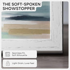 Homeforia White Picture Frames 5x7, High End Oak 5x7 Wooden Frame with Mat 4x6 Art, 5 x 7 White Wood Frames Matted to 4 x 6 inch Photo, 7by5 Wall or Tabletop Frame, Tempered Glass, Wall Kit, Set of 1