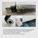 Colorful Banana Leaf Wall murals Peel and Stick Wallpaper for Bedroom Living Room - 108"x157"