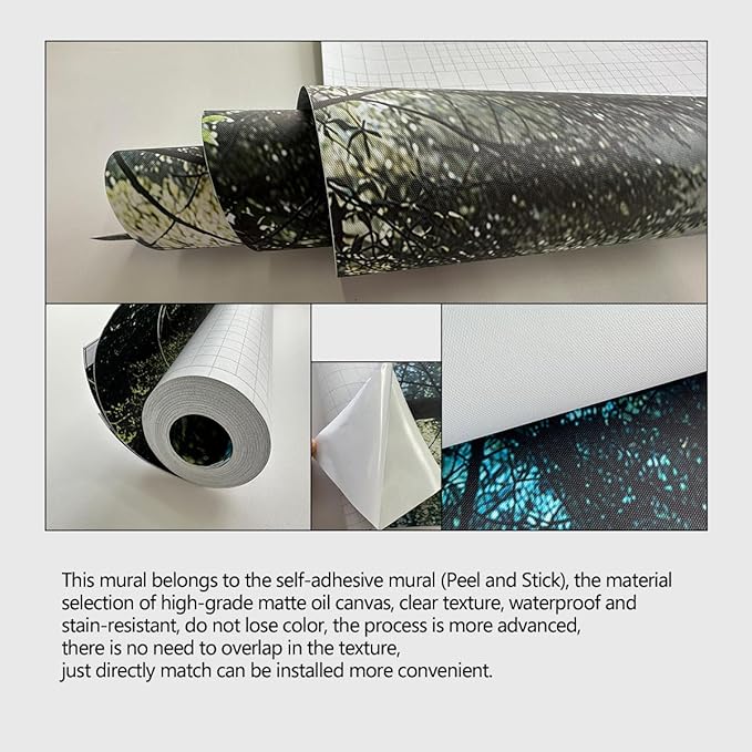 Planet Wall murals Peel and Stick Galaxy Wallpaper for Bedroom Nursery Room - 96"x137"