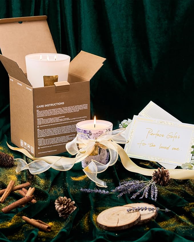 M&SENSE Summer Sea Air Scented Candle Home Decor, Natural Soy Wax,4.1oz 60 Hours Long Lasting Slow Burning, Aromatherapy Candle for Stress Relief