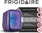 Frigidaire EFMIS179 Gaming Light Up Mini Beverage Refrigerator, Purplehaze