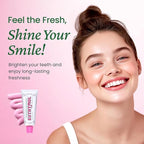 EUTHYMOL Whitening Toothpaste (3.7fl oz*2, Pack of 2) - Stain Removal in 2 Weeks, Long-Lasting Freshness for Sensitive Gum & Teeth. Bad Breath, Cavity Prevention. Recyclable Aluminum Tube