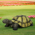 SKYFIRE Turtle Statues for Garden - 34.2” x 18.1” x 11.4” Fiber Reinforced Concrete Figurine Statue, Garden Sculptures & Statues Decor for Outdoors, Lawn, Yard - Outdoor Ornaments Gardening Gifts
