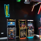 Arcade Neon Sign LED Light Dimmable Gaming Lights for Wall Decor USB Powered Neon Gaming Sign for Game Rooms, Bars and Retro Arcade Decor Gifts for Teenage Boys, Kids