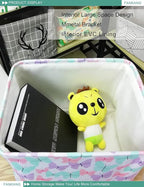 FANKANG Rectangular Laundry Basket Nursery Storage Fabric Storage Bin Storage Hamper,Gift Baskets (Butterfly)