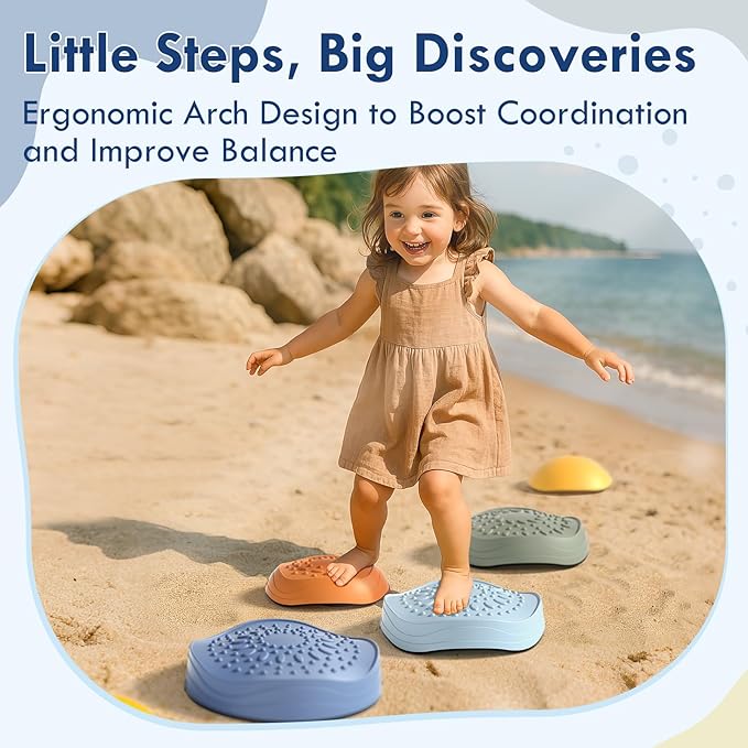 Lehoo Castle Stepping Stones for Kids