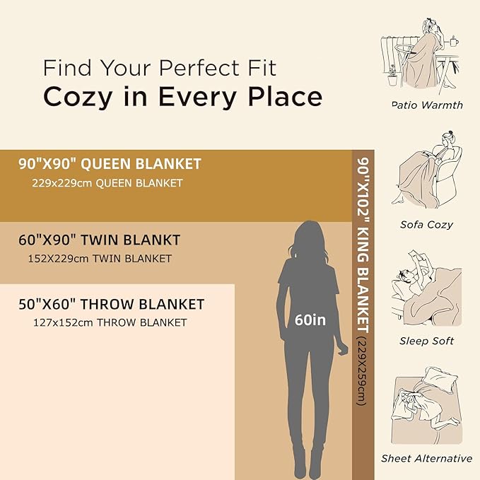 MERRYLIFE Black and White Plaid Throw Blanket Decorative Fleece Throw | Ultra-Plush Colorful | Couch Blanket Travel Lap | Home Gift Use(50" 60",Black White)