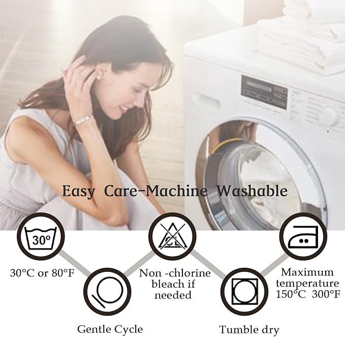 H.VERSAILTEX White Curtains 84 inches Long for Living Room Thermal Insulated Room Darkening Window Treatment Panels Drapes Light Reducing Curtains for Bedroom, 2 Panels, 52" W x 84" L, White