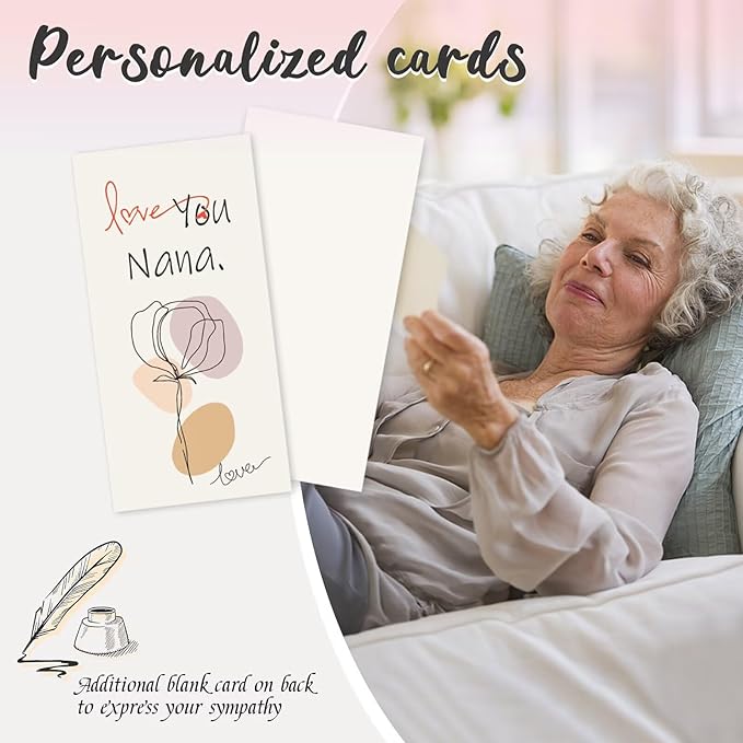 Gifts for Nana, 25''Wind Chimes, Birthday Gift for Nana from Grandkids, Mothers Day, Thanksgiving, Christmas Day Gifts Ideas for Love Reminder