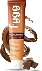 Nano Hydroxyapatite Toothpaste with Prebiotics | Fluoride & SLS Free with Hydroxyapatite | Remineralizing nHA Tooth Paste for Sensitive Teeth | Chocolate Swirl, 4 Oz
