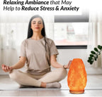 Himalayan Glow Salt Lamp with Dimmer Switch 5-7 lbs