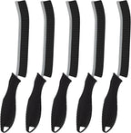 Cleaning Brush, 5 Pcs Hard Bristle Crevice Cleaning Brush, Grout Brush, Scrub Brush for Tile Grout Crevice, Gap Cleaning Tools for Bathroom Kitchen Toilet Window Track (5, Black)