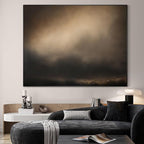 SIGNWIN 60"x72" Extra Large Framed Wall Art Golden Sunset Cloud, Moody Sky Scene for Home Living Room Bedroom Decor (Frame Assembly Required)
