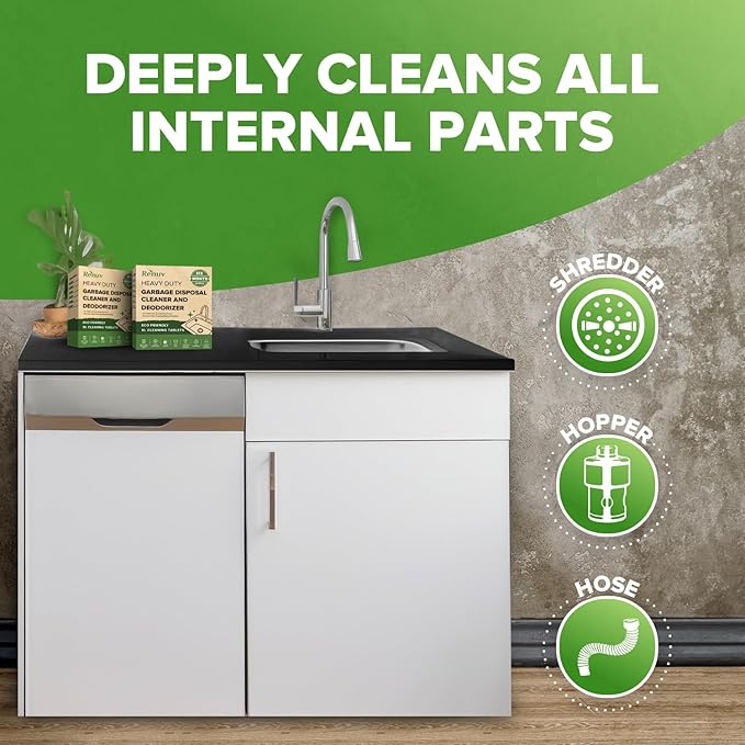 Washing Machine, Dishwasher, Garbage Disposal Cleaner and Deodorizer - Huge Savings!