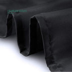 Surmente 132 inch Round Tablecloths -5 Pack Black Round Table Cloths, Polyester Fabric Table Covers for Wedding, Party, Banquet, or Restaurant