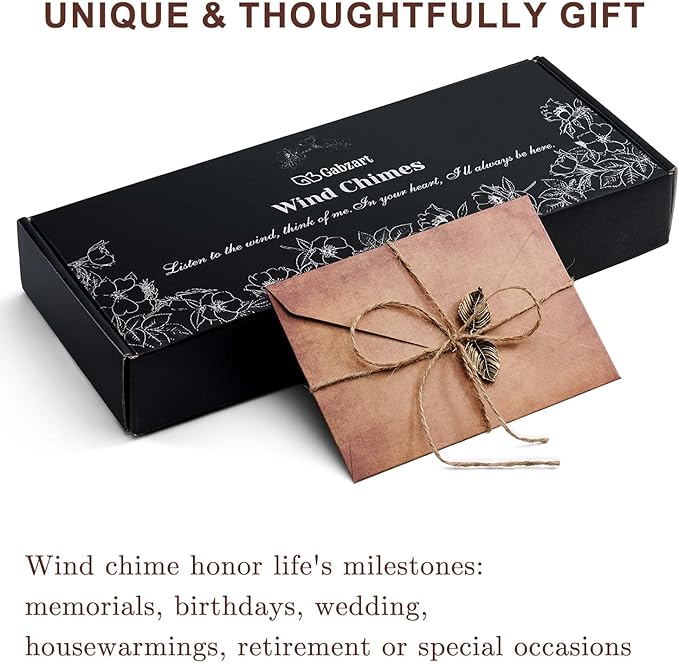 Memorial Wind Chimes for Loss of Loved One, Tree of Life Vintage Wind Chime for Outside, Sympathy/Memorial/Retirement/Festivals/Birthday Gift for Father/Mother/Lover (DIY 34" Tree of Life)