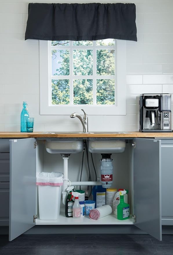 Waste King Garbage Disposal for Kitchen Sink with Power Cord, L-1001