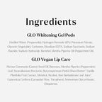GLO Science So Brilliant Teeth Whitening Kit – Patented Warming Mouthpiece with LED Light Technology, Whitening Gel w/ 6% Hydrogen Peroxide, Lip Balm – Fastest Way to Whiter Teeth, Sensitivity Free