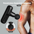 Super Mini Massage Gun Deep Tissue, Small Travel Size Muscle Percussion Massager for Pain Relief, Handheld Portable Massager with 5 Speeds, 2025 Gifts for Man&Women
