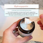 Shine Remineralizing Tooth Powder with Hydroxyapatite, Made in The USA, Flouride Free Tooth Repair, Natural Teeth Whitening Powder, Teeth Polish & Stain Remover, Cinnamon