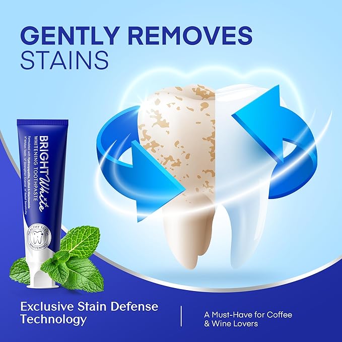 PearlSmile Hydroxyapatite Niacinamide Whitening Toothpaste – 5% Niacinamide + 10% Nano-Hydroxyapatite (nHAp) – Strengthens Enamel & Remineralizes – Fluoride-Free, 4.2oz (Pack of 3)