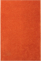 KOECKRITZ Soft and Colorful Kids Classroom Area Rugs (Passes Flammability Pill Test) Many Sizes and Bright Colors to Select from (3' x 12', Tangerine)